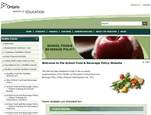 Tablet Screenshot of hs.curriculum.org